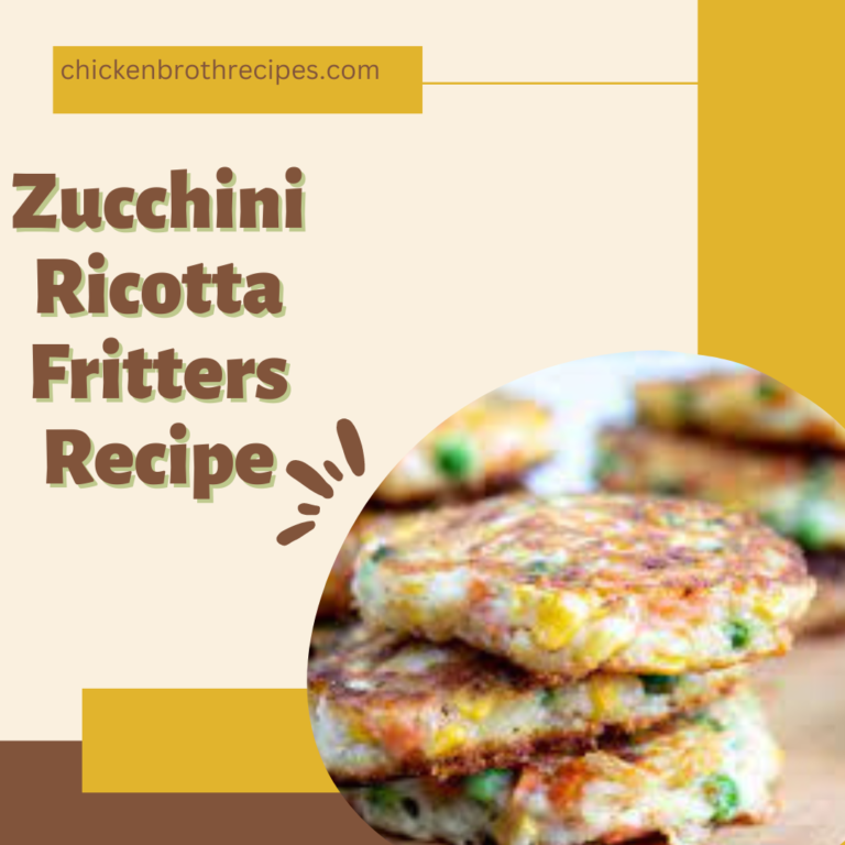 Zucchini Ricotta Fritters