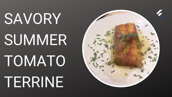 Savory Summer Tomato Terrine